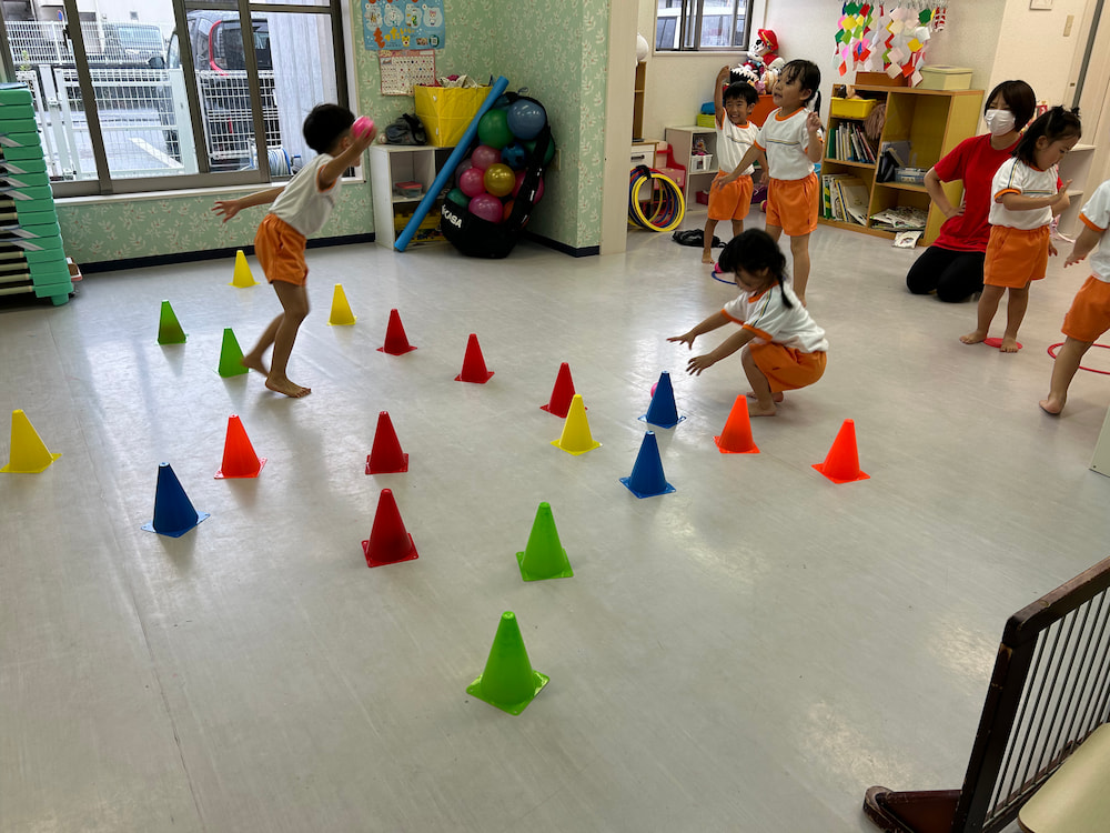 ボール運動教室の様子1