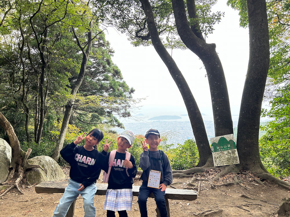 山登り体験の様子3