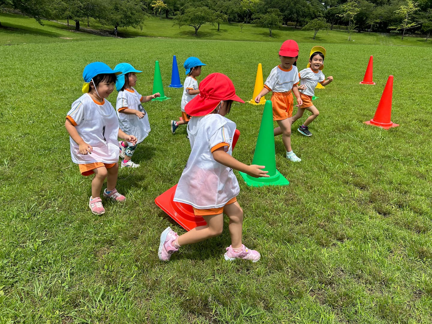 バルシューレとリズムトレーニングの様子